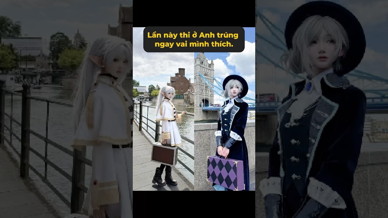 Chuyến cosplay vượt 8000km… Lại là một ngày khó khăn với đạo cụ #meowcosplay #shorts