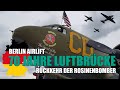 70 Jahre Berliner Luftbrücke - Rosinenbomber über Wiesbaden - Airlift US Army Airfield Erbenheim