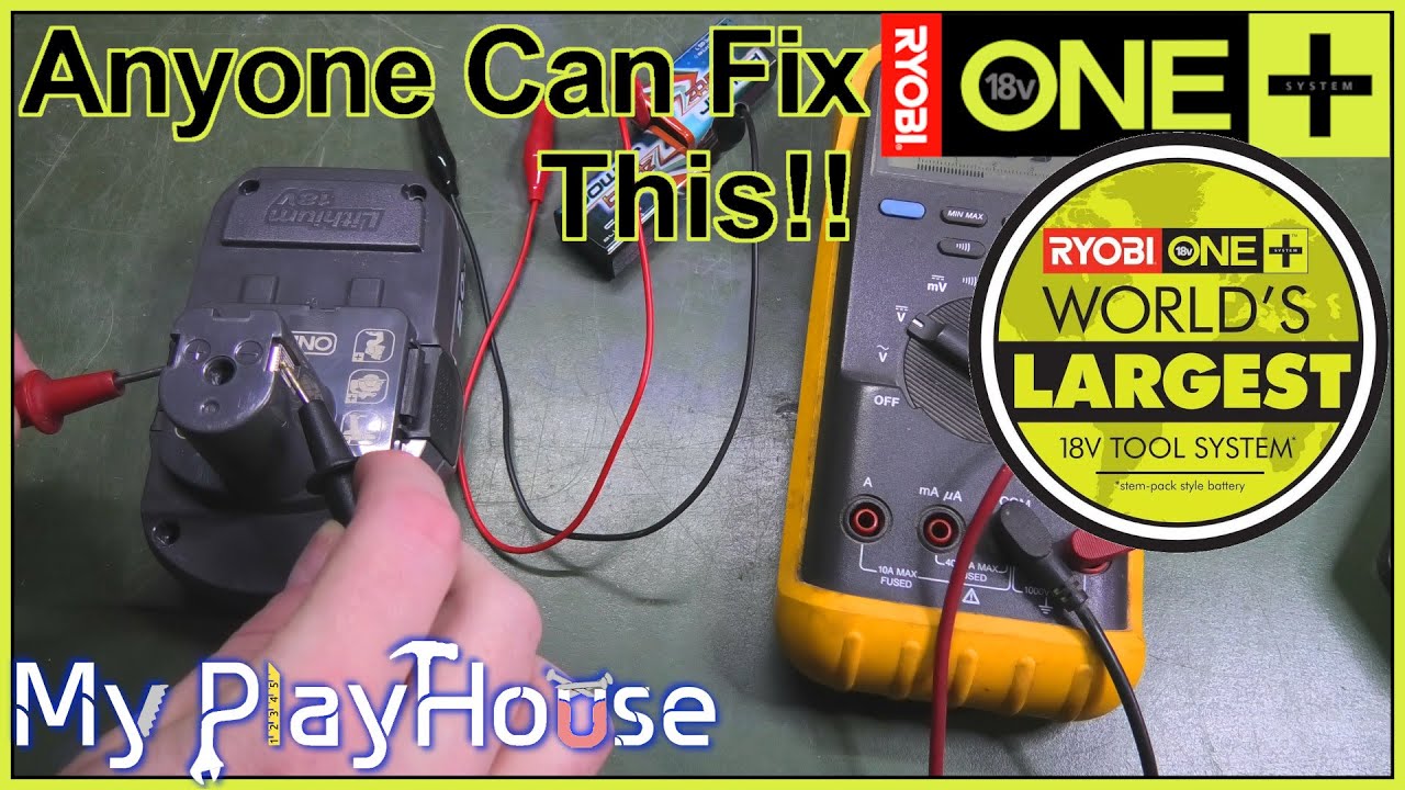How to Fix Ryobi Batteries, with - YouTube