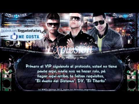 Daddy Yankee Ft. Farruko, J Alvarez  - "Explosion" (Como Baila) con Letra ★New Reggaeton 2012★