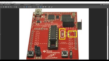7.- MSP430 MSP430G2553 Como se DETECTA una INTERRUPCIÓN en el Oscilador externo