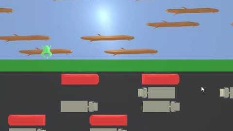 Frogger using WebGL and Three.js