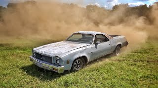 Abandoned El Camino's First Drive!!! SHE RIPS!