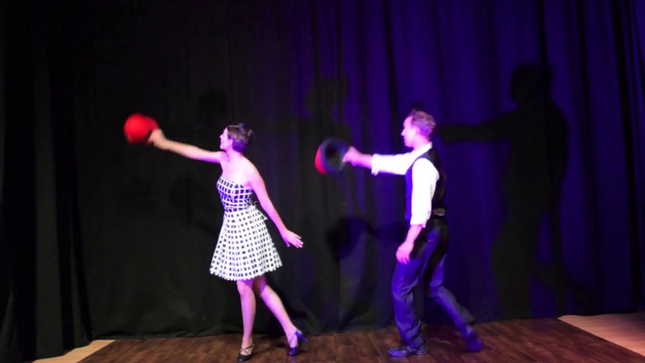 Mike Rollins and Samaki - Hat Juggling Duo