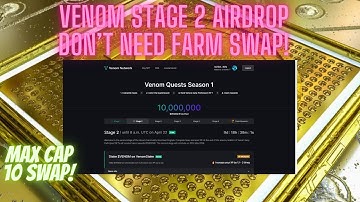 How to complete Venom Mainnet stage 2 Airdrop
