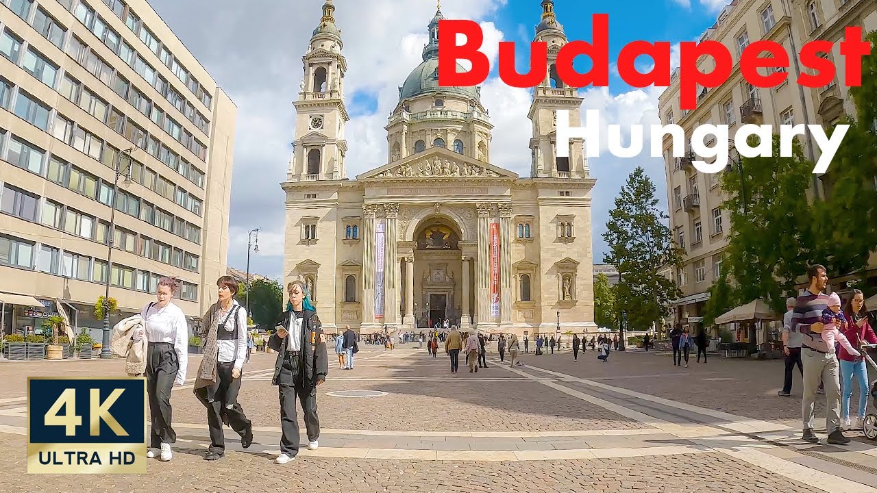 Budapest Hungary 🇭🇺 4K City Bike Tour September 2022