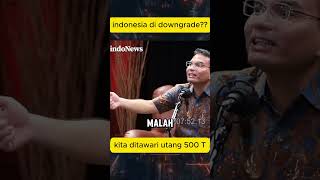 kita ditawari utang 500 trilyun, benarkah? #indonesia #imf #bankdunia #downgrade #ekonomi #shorts