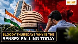 Sensex Drops Over 700 Points Then Recovers Mildly | What Caused The Thursday Downfall | Explained