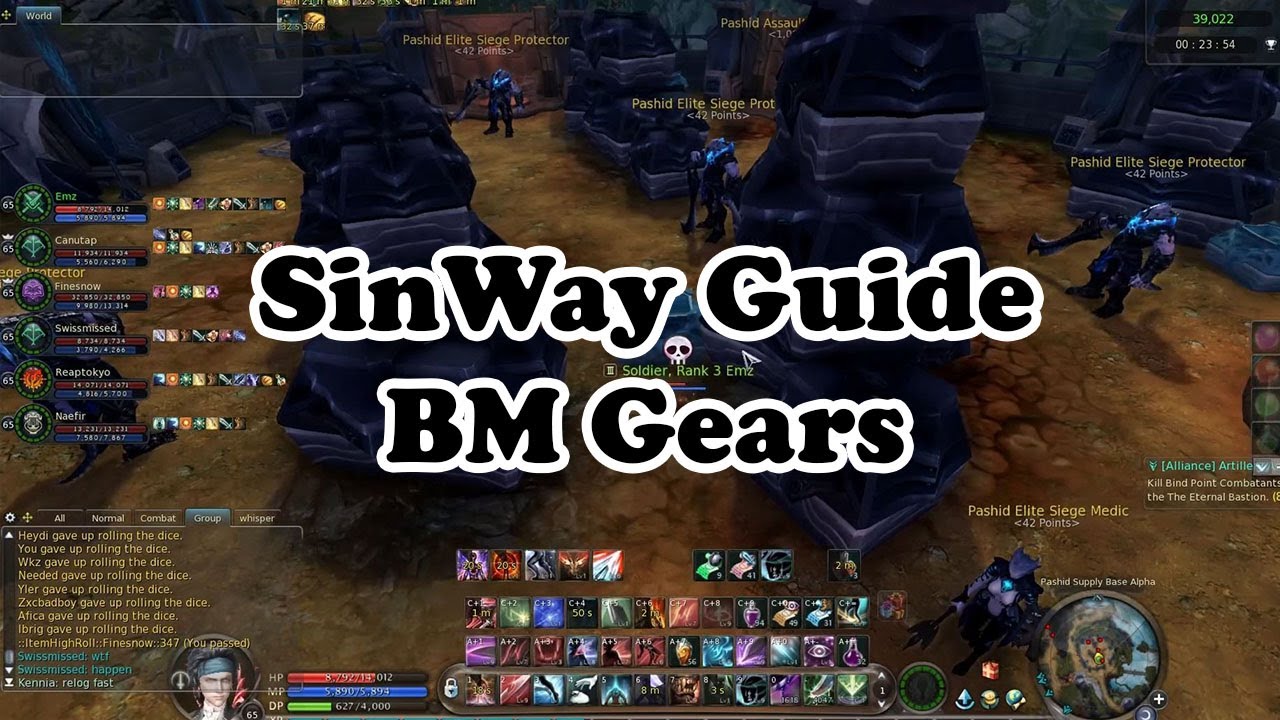SWB Emz Assassin SinWay With BM Gear - YouTube