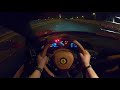 Ferrari 488 Spider FAST and LOUD, POV NIGHT DRIVE SESSION