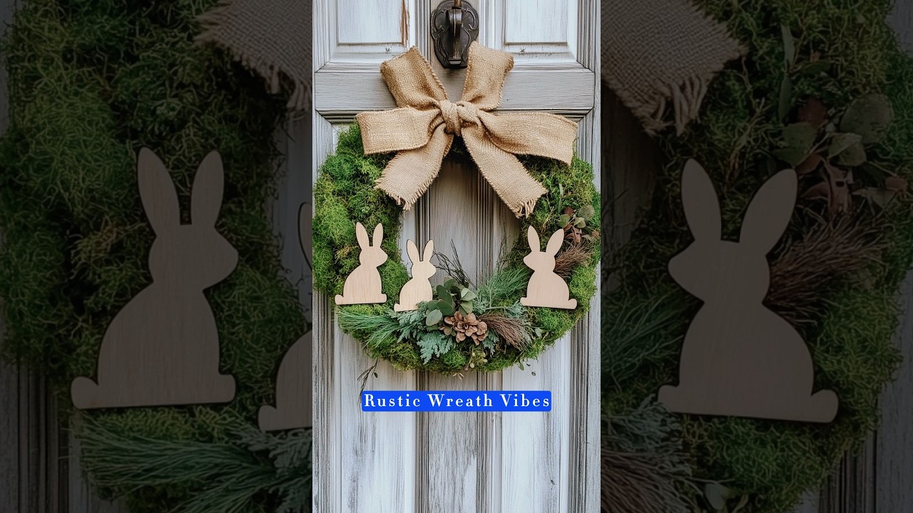 Rustic Easter Wreaths DIY Inspo 🤎 