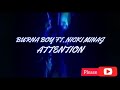 Burnaboy ft Nicki Minaj - Attention official video