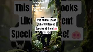 This Animal Looks Like 3 Different Species at Once! 🐽🐘🦓