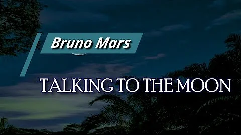 Bruno Mars-Talking To The Moon~Male Cover by Arthur Miguel (lyrics)