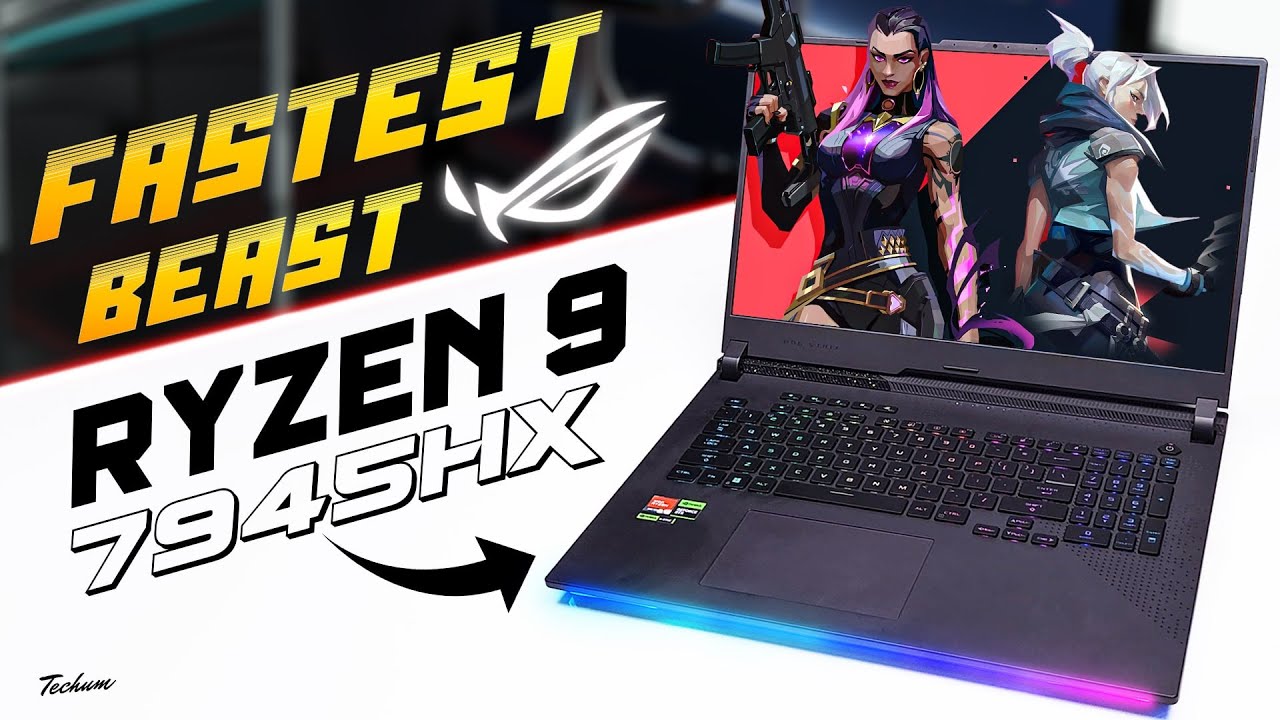 ASUS ROG Strix G17 (2023)?FASTEST GAMING LAPTOP?Ryzen 9 7945HX 