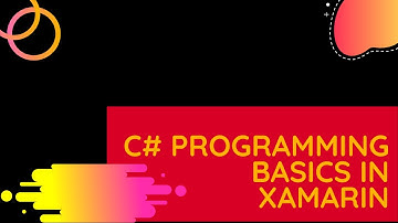 C# Programming Basics in Xamarin (3  Boolean Variables in iOS)