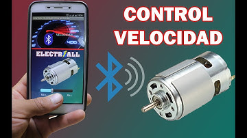 COMO VARIAR LA VELOCIDAD DE UN MOTOR DESDE NUESTRO CELULAR + APP+ PROGRAMACIÓN||BIEN EXPLICADO