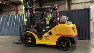 KOMATSU FORKLIFT SAFETY SYSTEMS