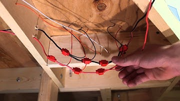 How to run a model train bus wire