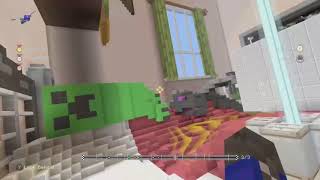 Minecraft console - glide mini game shrunk track