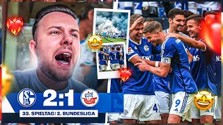 Thumbnail for Das ENDE einer ****** SAISON 😳 ABSCHIEDE & CHOREO 💙🤍 Schalke 04 vs Hansa Rostock STADION VLOG 🏟️
