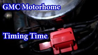 Setting the timing on a GMC Motorhome without a timing light. Jim Bounds Quick Adjust Timing Hei Gmc Motorhome