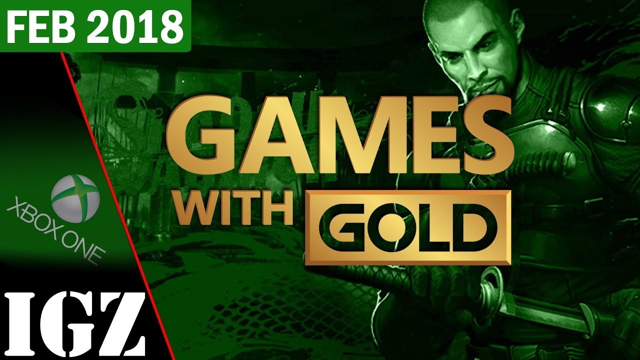 Xbox Live Games With Gold For February 2018