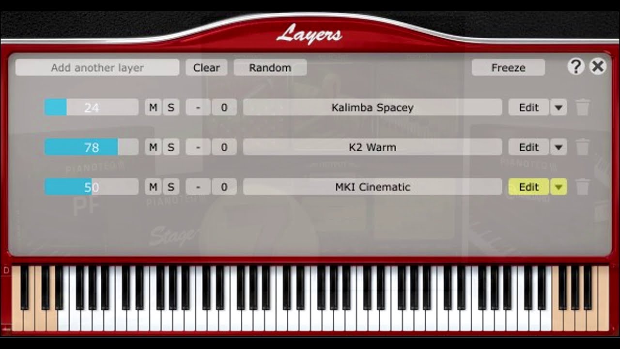 Pianoteq 7 Layering demo by Mistheria