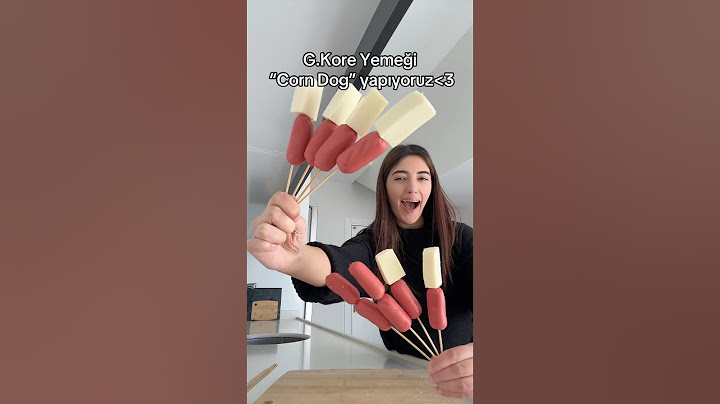 Kore yemeği Corn Dog yaptım?!(Sıradaki yemek?)