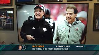 Nick Saban on the Dan Patrick Show Full Interview | 08/12/22
