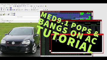 WinOLS Tutorial: MED9.1 VAG Pops & Bangs On AC