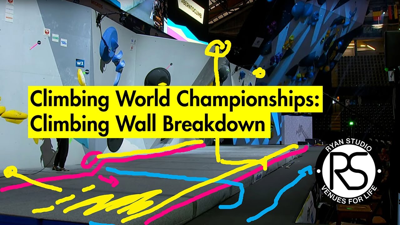 Climbing World Championships Climbing Wall Breakdown YouTube