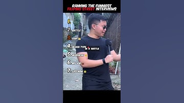Ranking the Funniest Filipino Street Interviews Part 2 #funnyvideos #funnyinterview #streetinterview