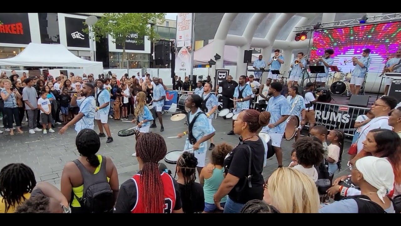 GDLF Brass bij The Battle Of The Drum Almere Centrum 4-9-2022