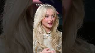 Sabrina Carpenter reveals the mindset behind her success #ericvetro #shorts