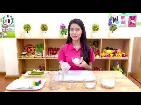 Video Hướng dẫn trẻ cách làm đất nặn từ bột mì - youtube