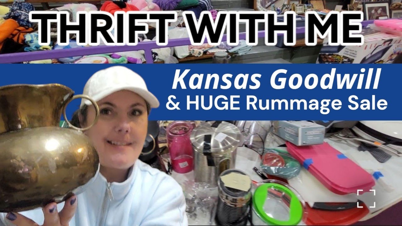 I Thought We'd Switch It Up! Goodwill & Rummage Sale Thrift With Me! Vintage Home Decor & More!