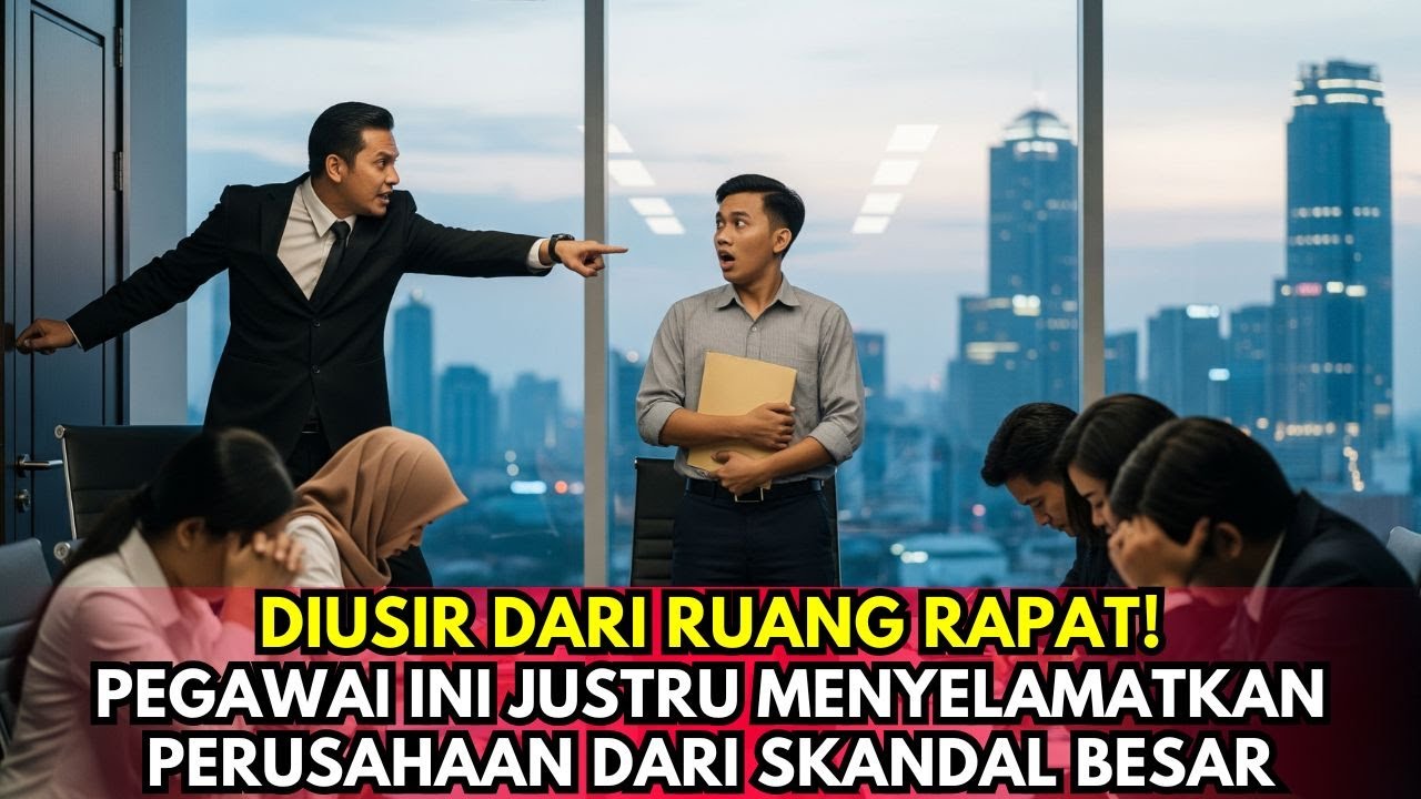Diusir Dari Ruang Rapat! Pegawai Rendahan Ini Justru Menyelamatkan Perusahaan Dari Skandal Besar
