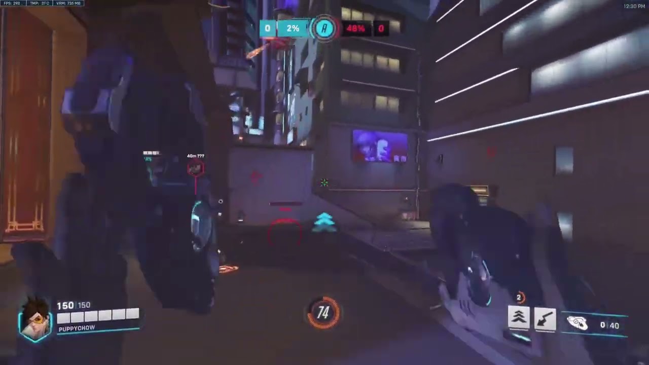 tracer hacking team fight overwatch