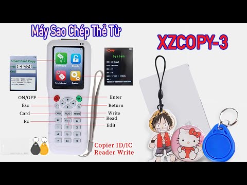 Video Máy Sao Chép Thẻ Từ, RFID, Thẻ Thang Máy, Thẻ Khoá Cửa... - youtube