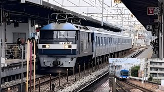 [9863レ][EF210-101 牽引福岡市営4000系第25編成。]明石駅通過！