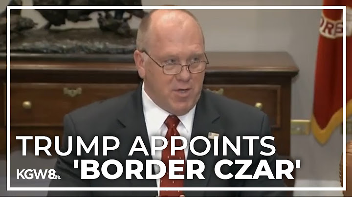 President-elect Trump appoints Tom Homan as 'border czar'