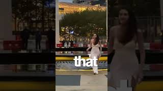 Security busted her for taking a photo😱😱#shorts