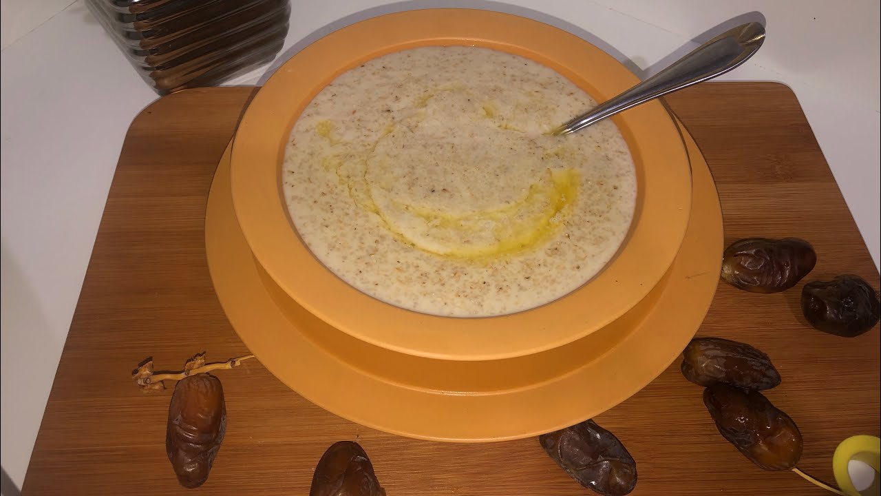 حسوة البلبولة الشعير بالترموميكس مع فاطمة  h’soua a la semoule d’orge