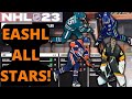 INTRODUCING YOUR NHL ALL STARS IN EASHL!! PETEY, DRAISAITL, KARLSSON, AND THOMPSON EASHL 23 BUILD!!