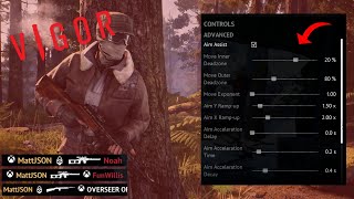 The BEST Vigor Controller Sensitivity/Settings | Aimbot Settings for Vigor