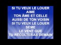 SI TU VEUX LE LOUER - EXO