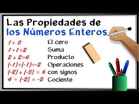 Video: ¿Cuáles son las propiedades de los números enteros?