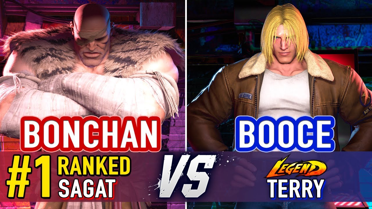 Booce Sf6 SF6 🤜 Bonchan (#1 Ranked Sagat) vs Booce Lee (Terry) 🤛 Street Fighter 6 ...