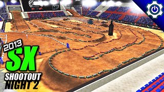 MX Simulator - 2013 SX Shootout Night 2 - Track Walk Ep. 198
